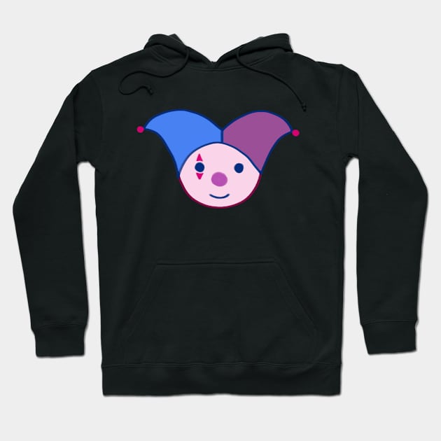 Bisexual Pride Clown Hoodie by lexa-png